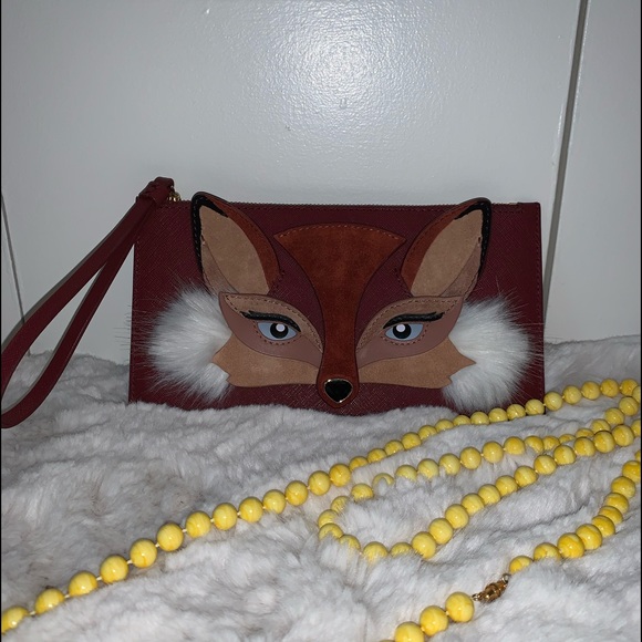 NWOT Kate Spade Fox Wristlet - Picture 4 of 7